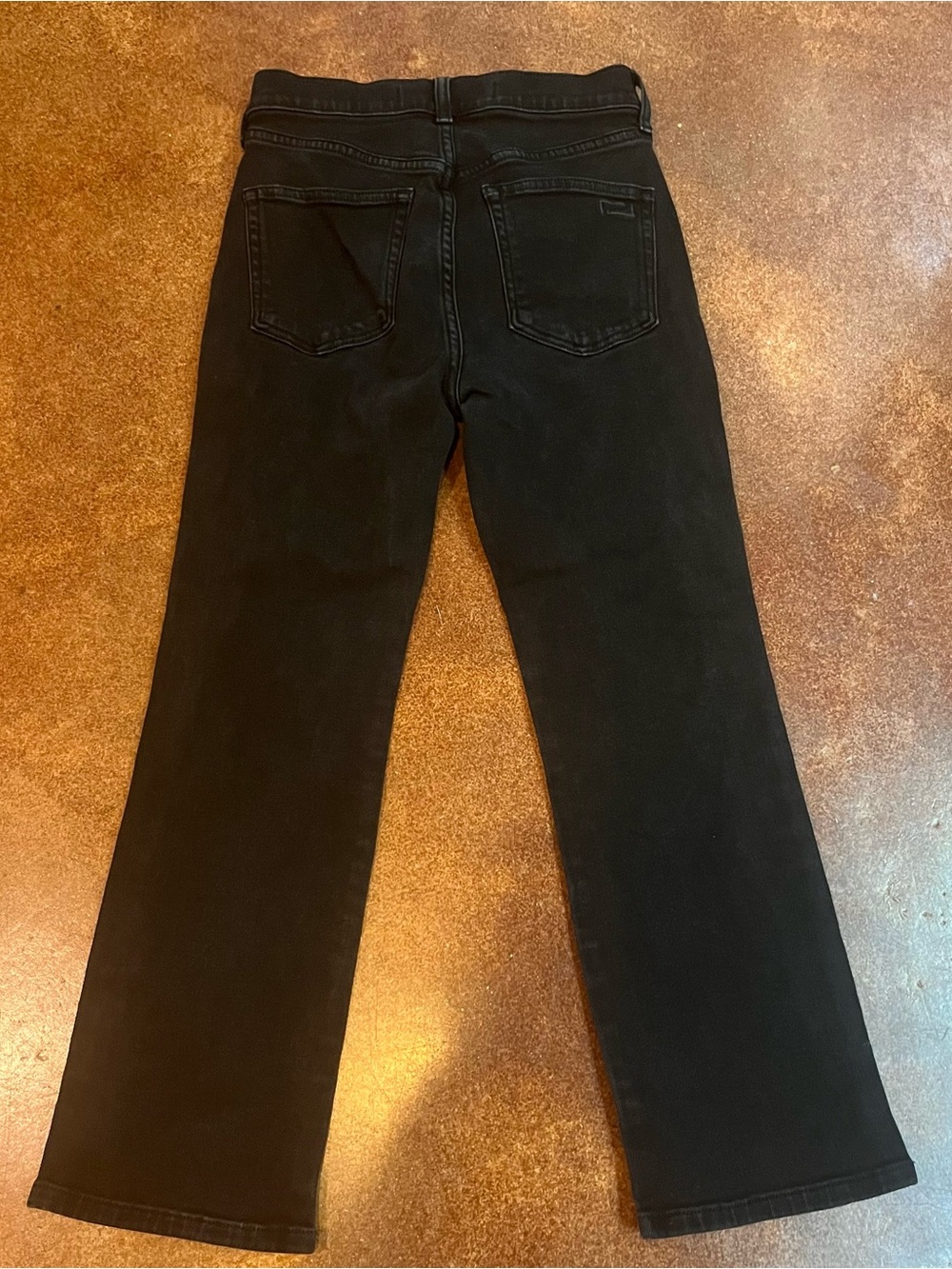 AYR  The Bomb Pop Black Women's High-Rise Straight Jeans Sz 25 - Picture 2 of 10